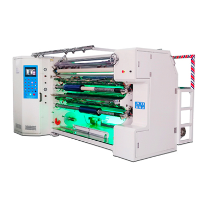 JC-S03E PCB Photosensitive dry film jumbo roll slitter rewinder machine